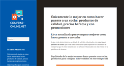 Desktop Screenshot of comprar-online.net