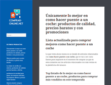 Tablet Screenshot of comprar-online.net